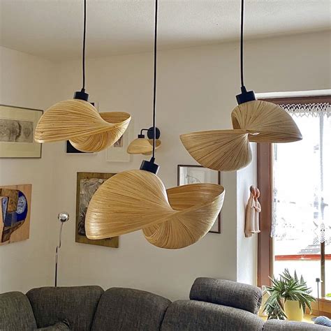 Natural Lighting Bamboo Interior Lamps For Day And Night Tdlamps