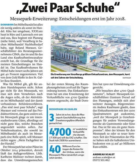 Messepark Hat Magnetwirkung Vorarlberger Nachrichten Vn At