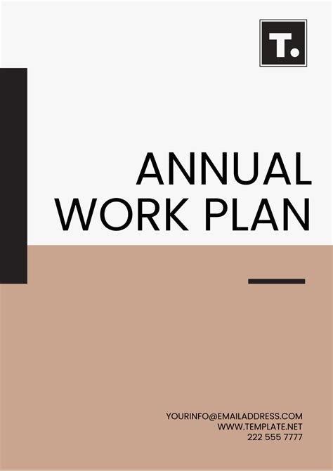 Free Annual Work Plan Template Edit Online And Download