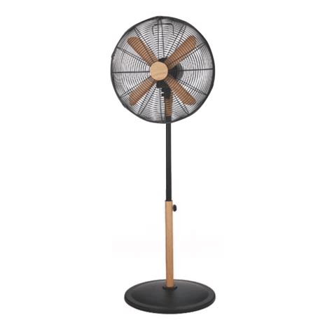 Asahi Xf 6077 Wooden Stand Fan Black Ansons