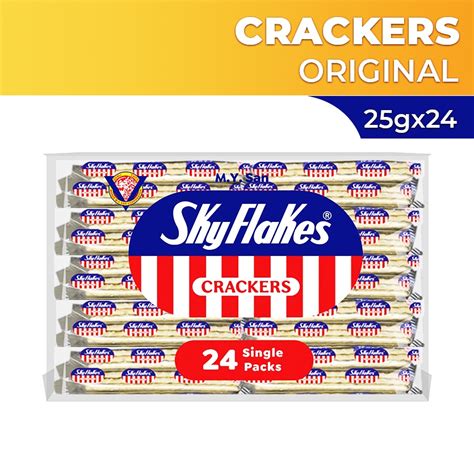 Skyflakes Crackers Handy Pack 25g X 24 Shopee Philippines