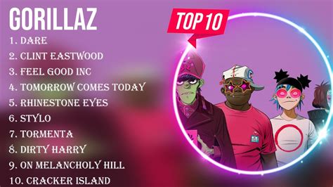 Top Hits Gorillaz 2024 Best Gorillaz Playlist 2024 YouTube