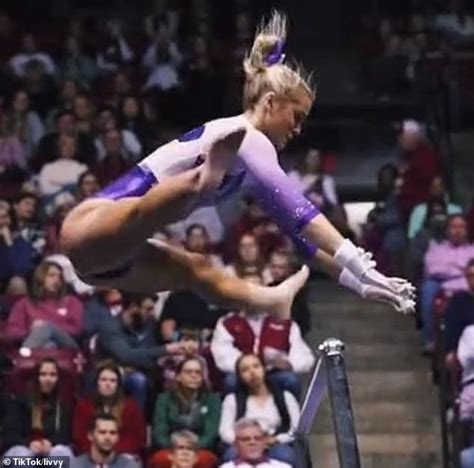 Olivia Dunne puts up a FLAWLESS performance on uneven bars for the ...