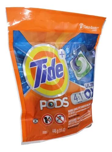 Detergente En Cápsulas Tide Pods Ultra Oxi 16 Unid Cuotas sin interés