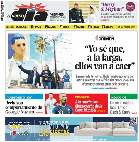 Periódico El Nuevo Día Puerto Rico Periódicos de Puerto Rico