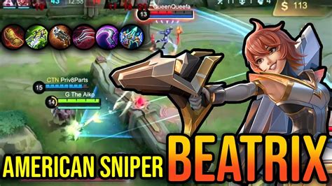 Beatrix Dominates Epic Highlights In Mobile Legends MLBB NACT