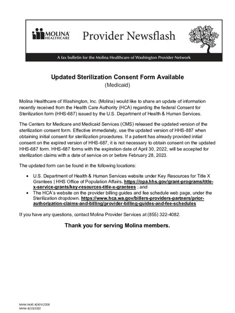 Fillable Online Updated Sterilization Consent Form Available Medicaid Updated Sterilization