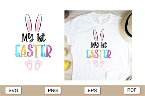 Easter Bunny Svg Files For Cricut Graphic By Xcreativesdesign