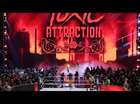 Toxic Attraction Entrance On SmackDown WWE SmackDown Sept 9 2022