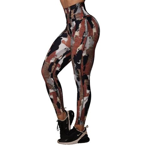 Calca Legging Confort Comum Nude Make Exclusiva Moving Shopee Brasil