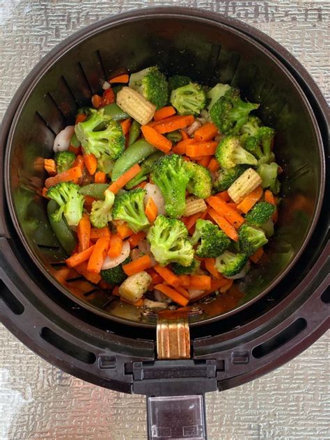 Air Fryer Frozen Vegetables Melanie Cooks