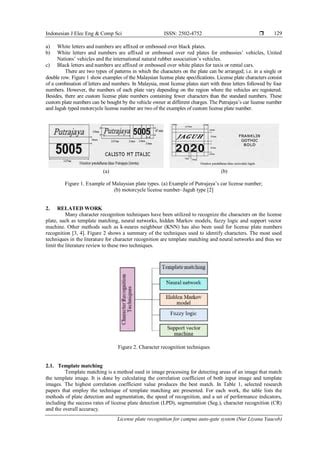 License Plate Recognition For Campus Auto Gate System PDF