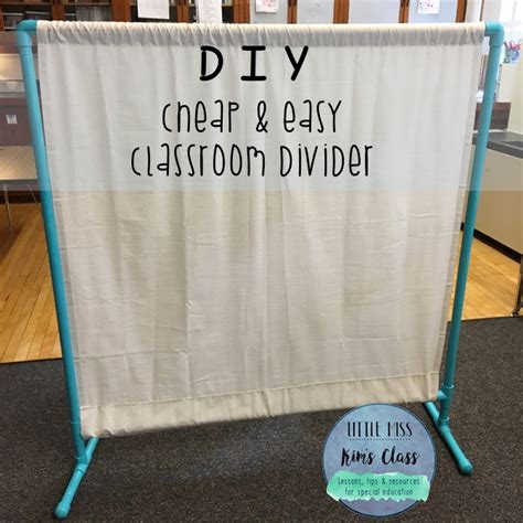 Little Miss Kims Class Diy Cheap And Easy Classroom Divider