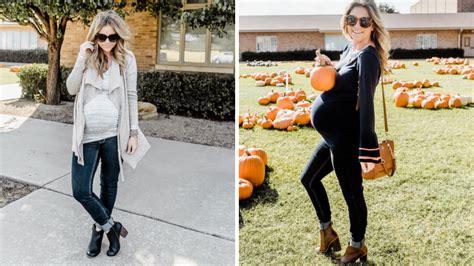 Third Trimester Fall Maternity Style Ashlee Nichols