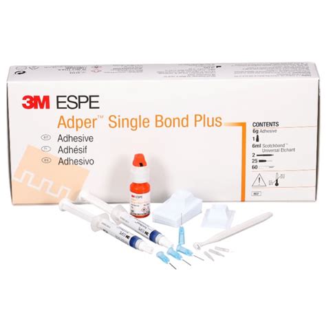 Adper Single Bond Plus Vial Introductory Kit 1 6 Gm Adhesive Vial