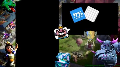 Como Hacer Un Overlay Para Clash Royale Con Photo Editor Youtube