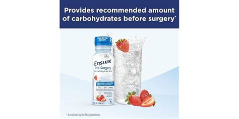 Ensure Pre Surgery Clear Carbohydrate Drink 4ct