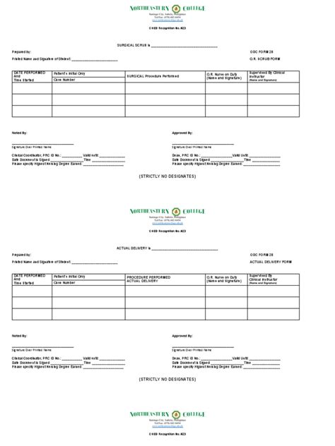 Prc Cases Form 02 Pdf Nursing Medical Specialties