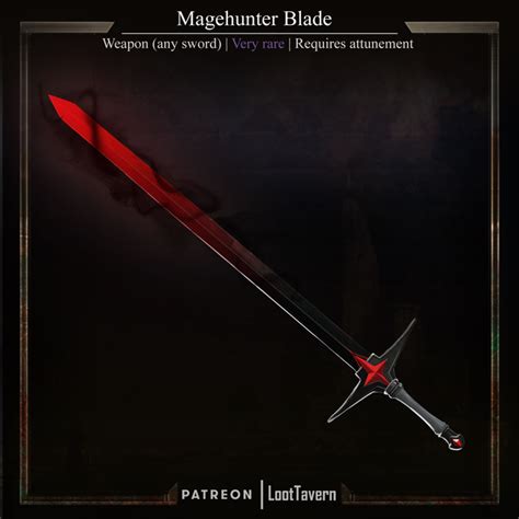 Art Oc Magehunter Blade To Exterminate Heretics And Filthy Magic