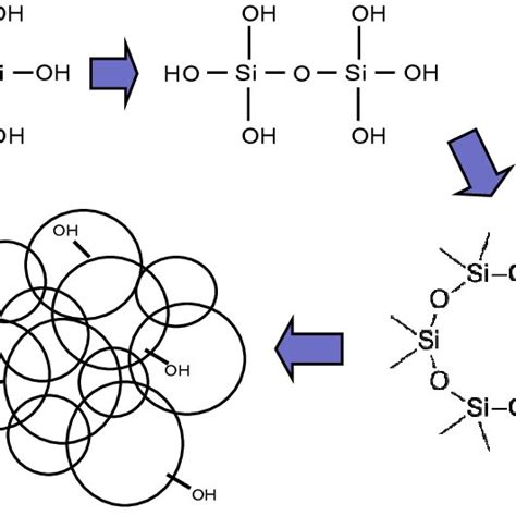 Formation Of Silica Particles Download Scientific Diagram