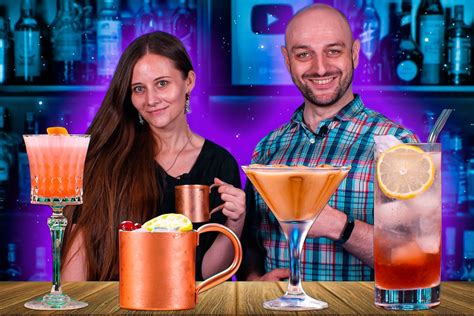 Необычные коктейли с водкой — Коктейли в домашних условиях на Едим ТВ