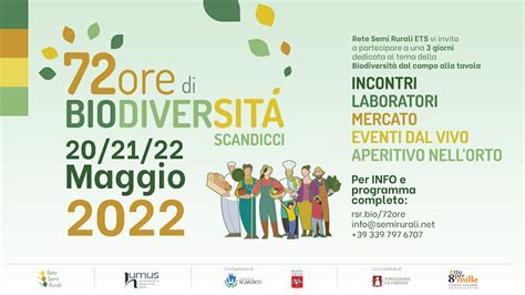 Rete Semi Rurali Presenta 72 Ore Di Biodiversità” Ntroradioit