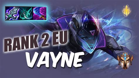 Wild Rift Vayne Rank 2 Eu Server S10 Challenger Ranked Game Build Youtube