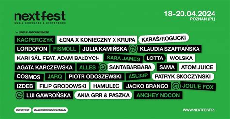 Next Fest Music Showcase Conference Muzyka Ludzie I Emocje