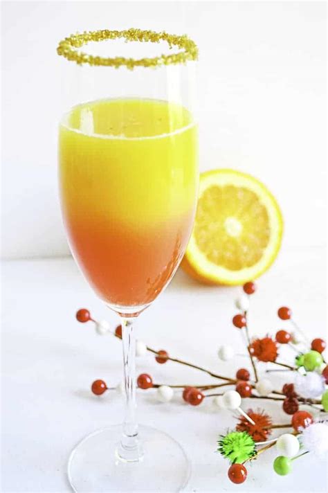 Easy Christmas Mimosa Recipe