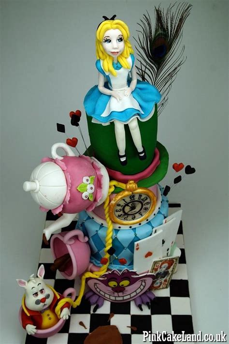 Alice in Wonderland Cake - Decorated Cake by Beatrice - CakesDecor