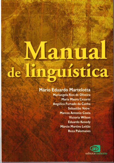 Pdf Manual De Lingu Stica Pdf Dokumen Tips