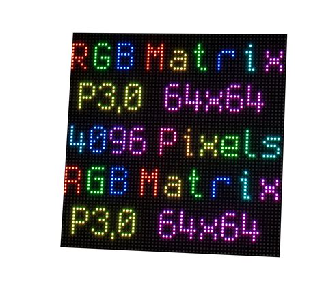 Buy Seengreat Rgb Led Matrix Panel Display Full Colour Led Screen For