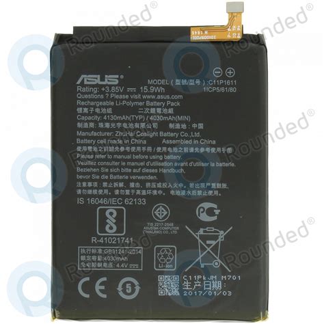 Asus Zenfone 3 Max ZC520TL Battery C11P1611 4130mAh 0B200 02200000