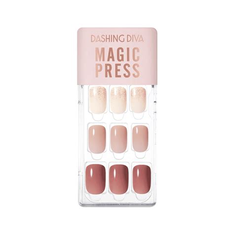 Ripley UÑAS POSTIZAS DASHING DIVA MAGIC GEL PRESS MANICURE MDR3F037RR