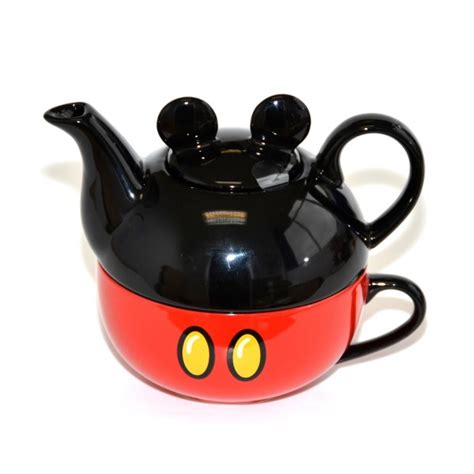 Disney Mickey Mouse Fun Teapot Set Disneyland Paris