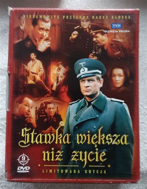 Stawka Wi Ksza Ni Ycie Dvd Limitowana Edycja Warszawa Kup Teraz