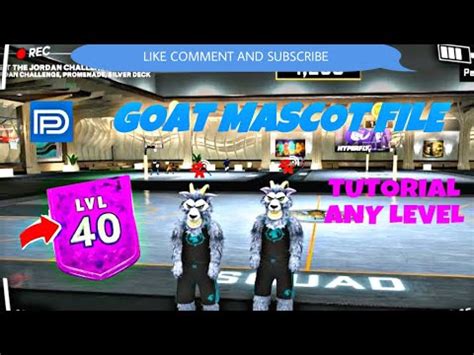 Nba K Goat Mascot Save Wizard Files Tutorial Mascot At Any Level