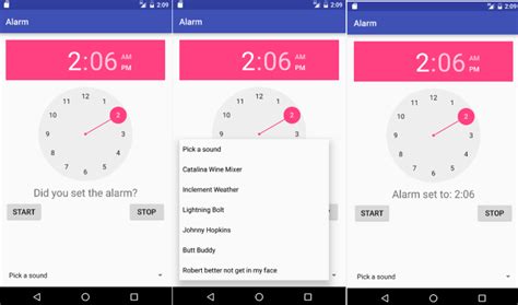 Android Alarm Clock App Tutorial Blackhairarttutorial