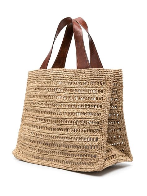 Ibeliv Nosy Raffia Tote Bag Farfetch