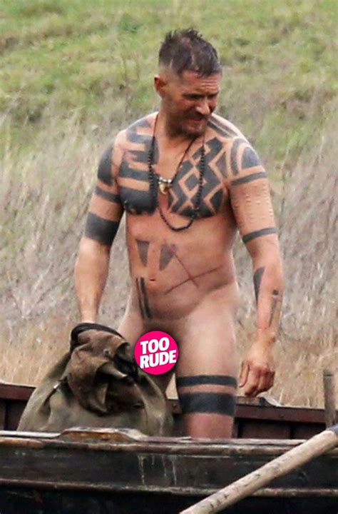 Hunk Tom Hardy Strips Naked On Set Of New Tv Series