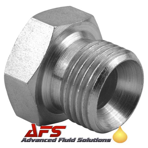 Steel Hydraulic Swivel Caps Blanking Bung Bsp Bspt Jic Metric Npt