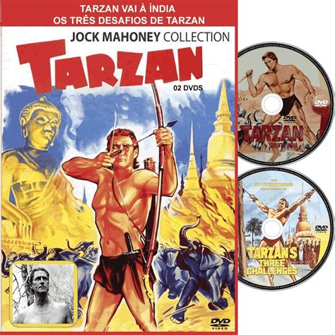 Dvd Tarzan Vai A India E Os Tr S Desafios De Tarzan Box Shopee Brasil