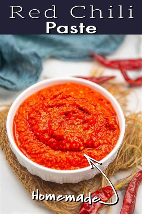 How To Make Red Chili Paste Water Bath Can It Artofit