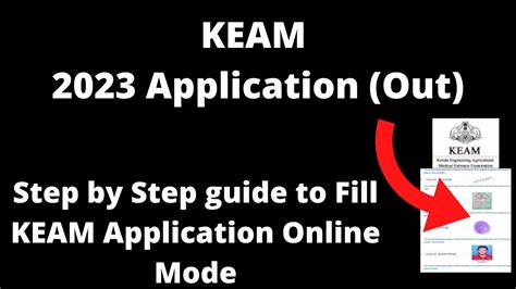 Keam Registration Started How To Fill Application Form Online