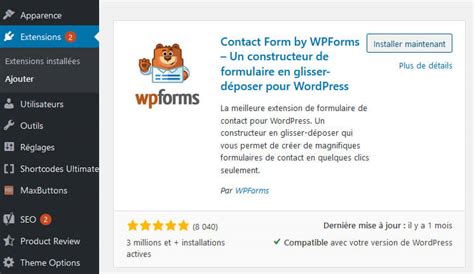 Formulaire De Contact Wordpress Quel Plugin Choisir Pour En Cr Er Un