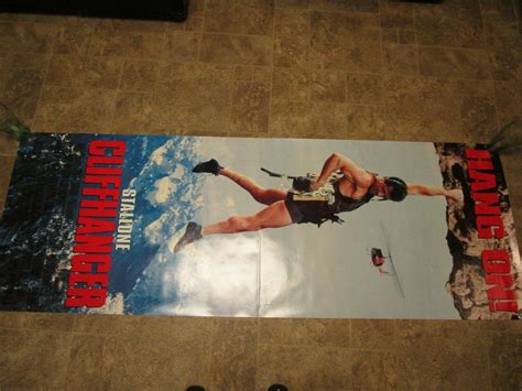 Cliffhanger 1993 movie poster banner 73x26 | #3897037400