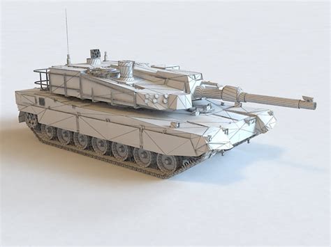 K2 Black Panther Tank 3D model Download for Free