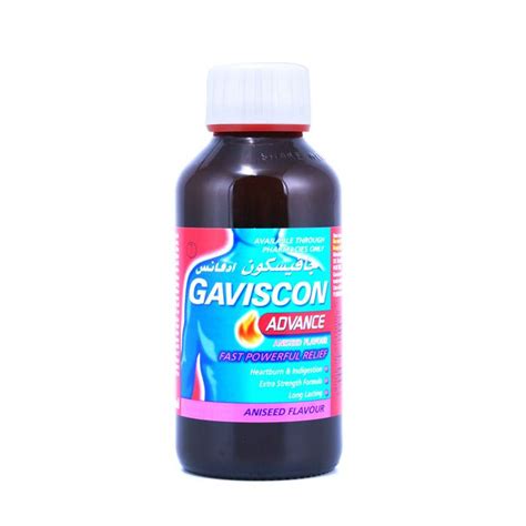 Buy Gaviscon Advance Suspension 300ml Bottle Aniseed Online At Best