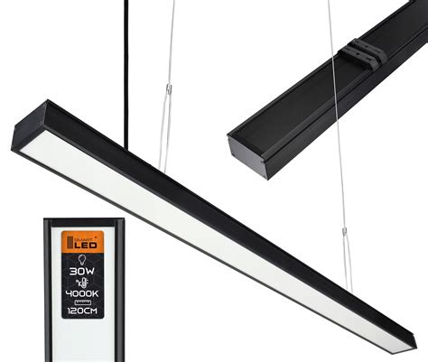 Lampa sufitowa LED liniowa wisząca biurowa 30W NW 5156 Cena Opinie