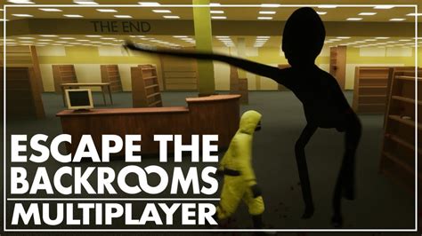 Quiet In The Library Escape The Backrooms Finale 4 Player Gameplay Youtube